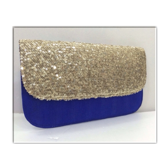 Handbags - Silk Sequins Envelope Clutch